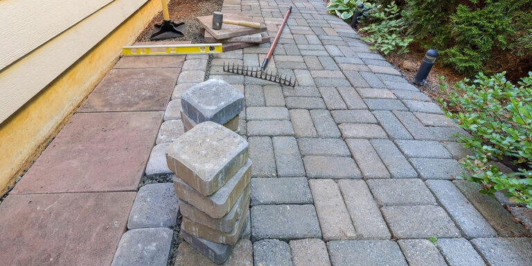 Construire une allée