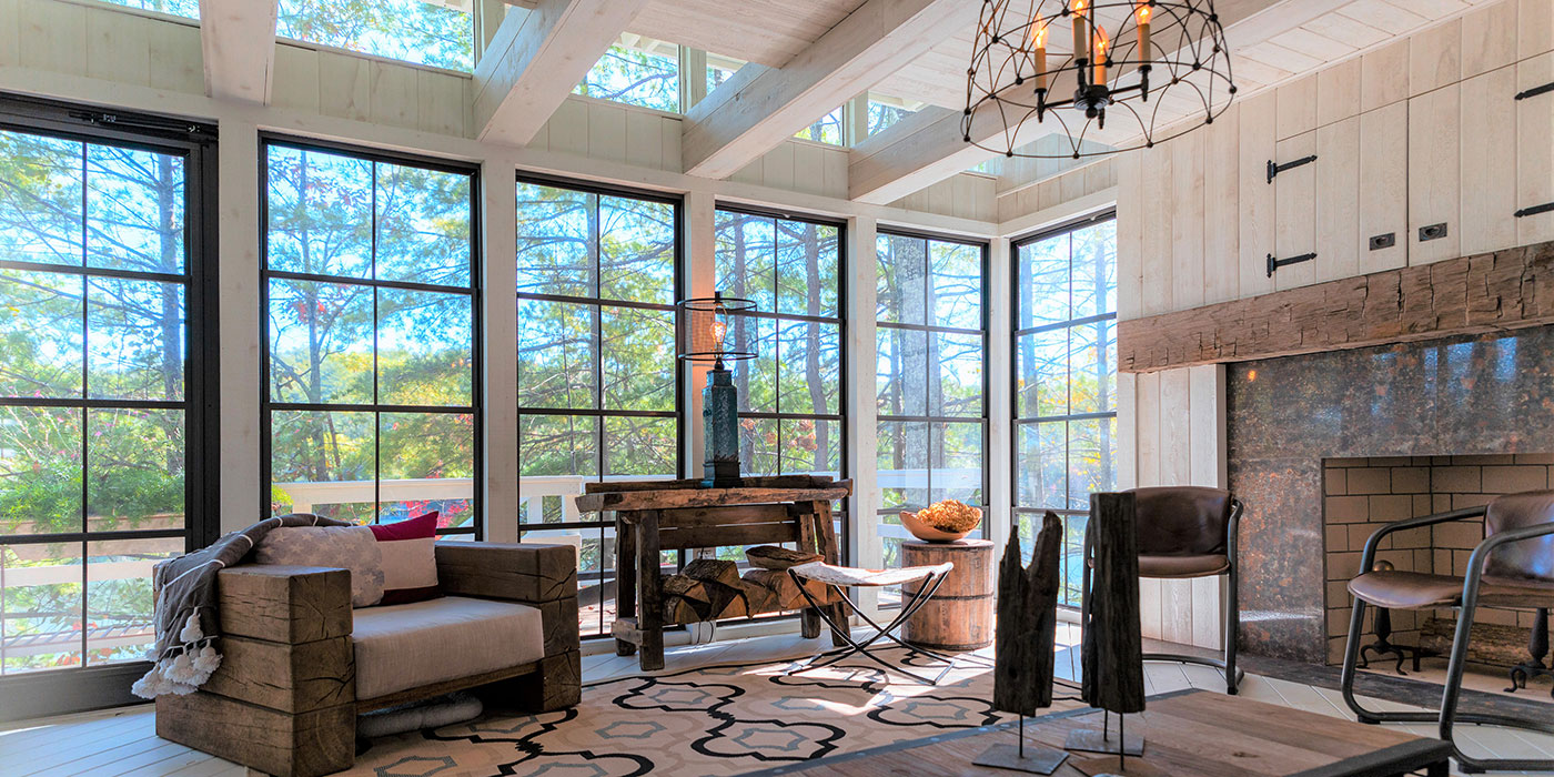 Bring the outdoors indoors with a sunroom