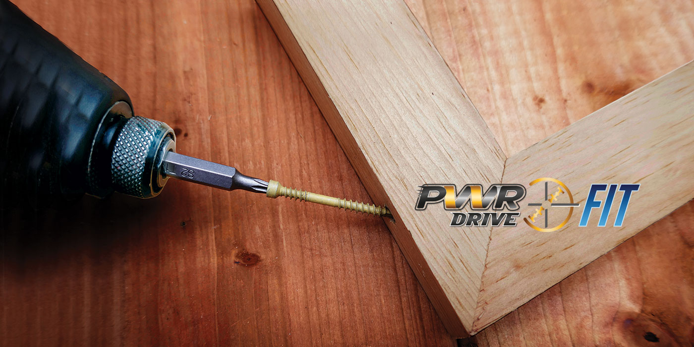 Product profile: Frame your deck with PWR Drive FIT screws
