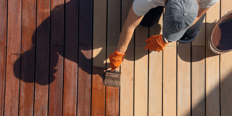 Keep your wood deck looking great