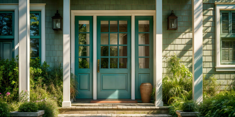 Exterior painting in 5 steps