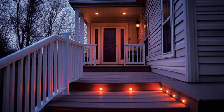Light up your evenings with beautiful deck lighting